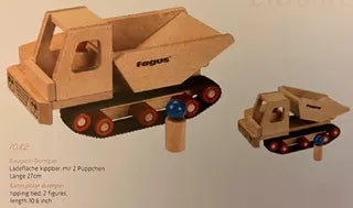 Stapelstein Toy Board Games with a Fantasy Theme for Family Game NightsFagus houten kiepwagen met rupsbanden F10.82 Stapelstein Toy Board Games with a Fantasy Theme for Family Game NightsFagus houten kiepwagen met rupsbanden F10.82