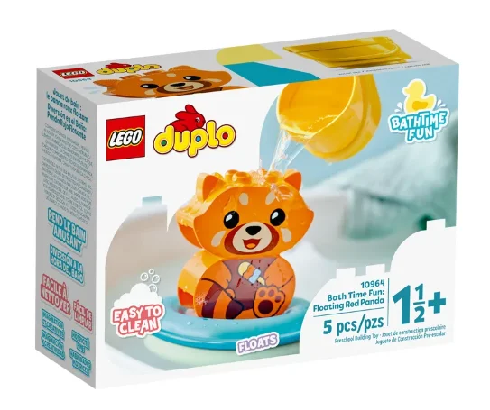 Natural Wood Building Blocks with a Space - Exploration Play Set ThemeLEGO Bath Time Fun: Floating Red Panda Natural Wood Building Blocks with a Space - Exploration Play Set ThemeLEGO Bath Time Fun: Floating Red Panda
