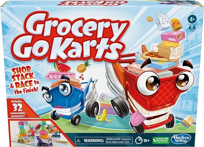 High - Quality Solid Wooden Building Blocks with Magnetic Inserts for Added StabilityGrocery Go Karts Game High - Quality Solid Wooden Building Blocks with Magnetic Inserts for Added StabilityGrocery Go Karts Game