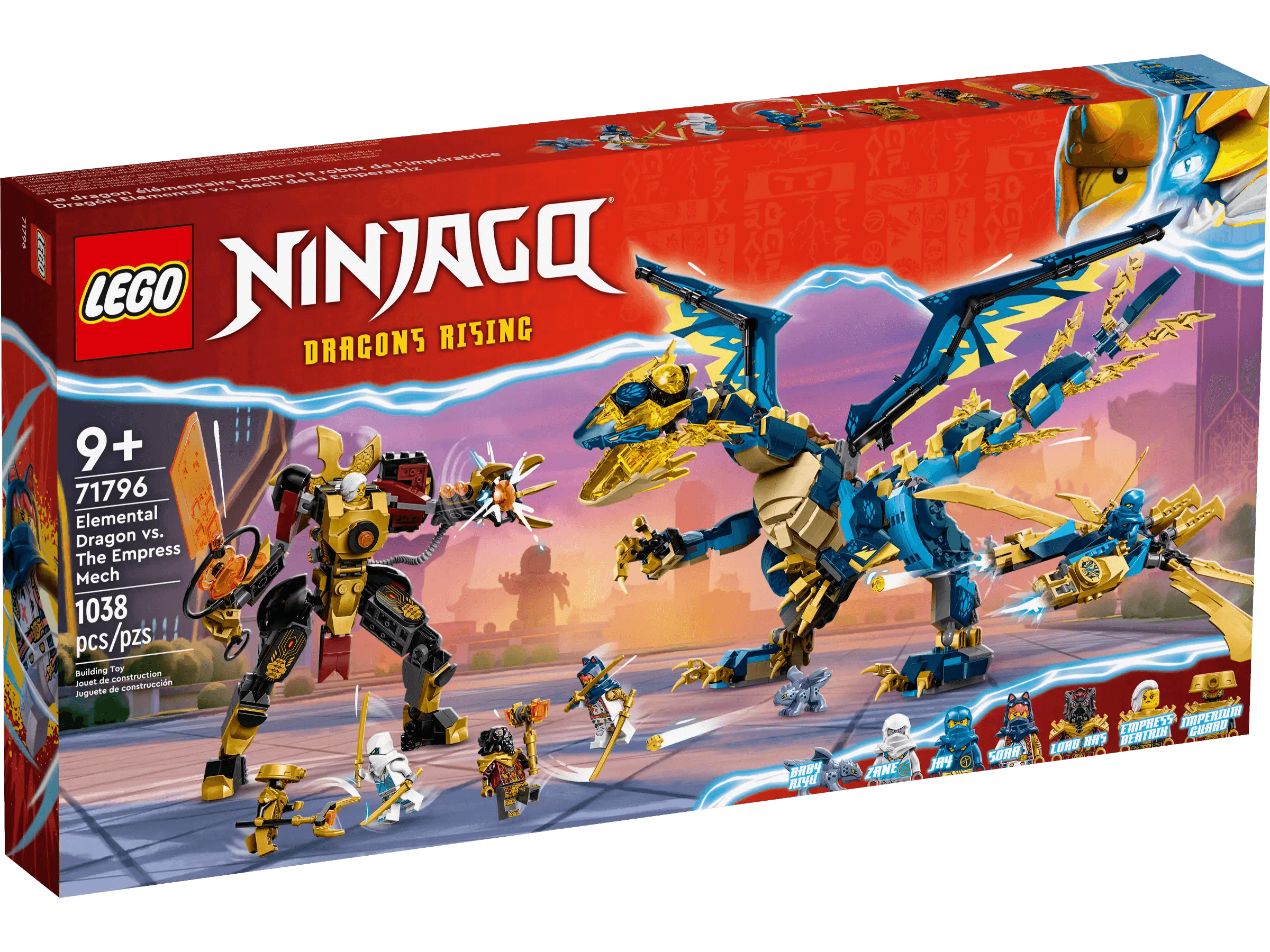 Hand - Painted Wooden Building Blocks in a Farmyard Animal DesignLEGO 71796 Ninjago Elemental Dragon vs. The Empress Mech Hand - Painted Wooden Building Blocks in a Farmyard Animal DesignLEGO 71796 Ninjago Elemental Dragon vs. The Empress Mech