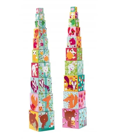 Stapelstein Toy Interactive Musical Instruments for PreschoolersDjeco stapeltoren bos Stapelstein Toy Interactive Musical Instruments for PreschoolersDjeco stapeltoren bos