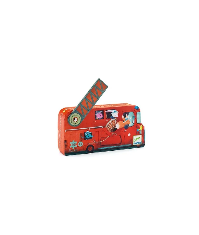 Vintage - Inspired Stapelstein Toy Tin Wind - Up Toys for CollectorsDjeco puzzel brandweer Vintage - Inspired Stapelstein Toy Tin Wind - Up Toys for CollectorsDjeco puzzel brandweer