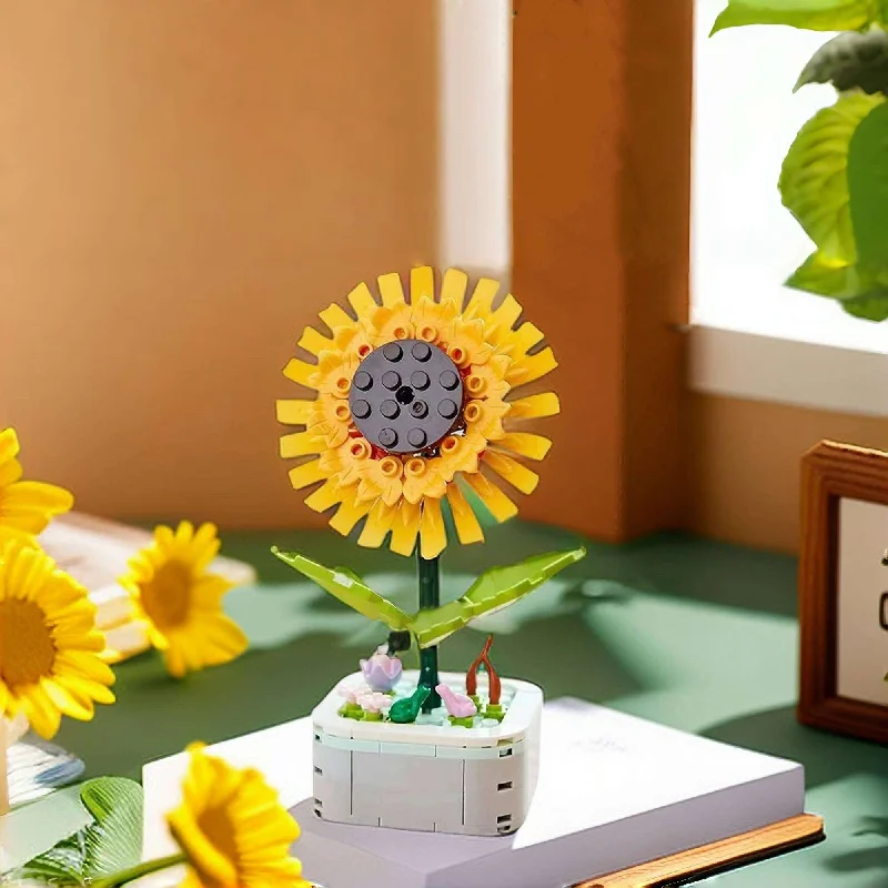 Eco - Friendly Solid Wood Building Blocks with Smooth Edges for Safe ConstructionSun Flower (Helianthus) - DIY Floral Bliss: Craft Your Own Eternal Garden with Flower Building Block Kits Eco - Friendly Solid Wood Building Blocks with Smooth Edges for Safe ConstructionSun Flower (Helianthus) - DIY Floral Bliss: Craft Your Own Eternal Garden with Flower Building Block Kits