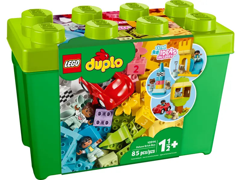 Natural Wood - Grain Colored Building Blocks for a Rustic - Looked Play SetLEGO DUPLO Deluxe Brick Box 10914 Natural Wood - Grain Colored Building Blocks for a Rustic - Looked Play SetLEGO DUPLO Deluxe Brick Box 10914