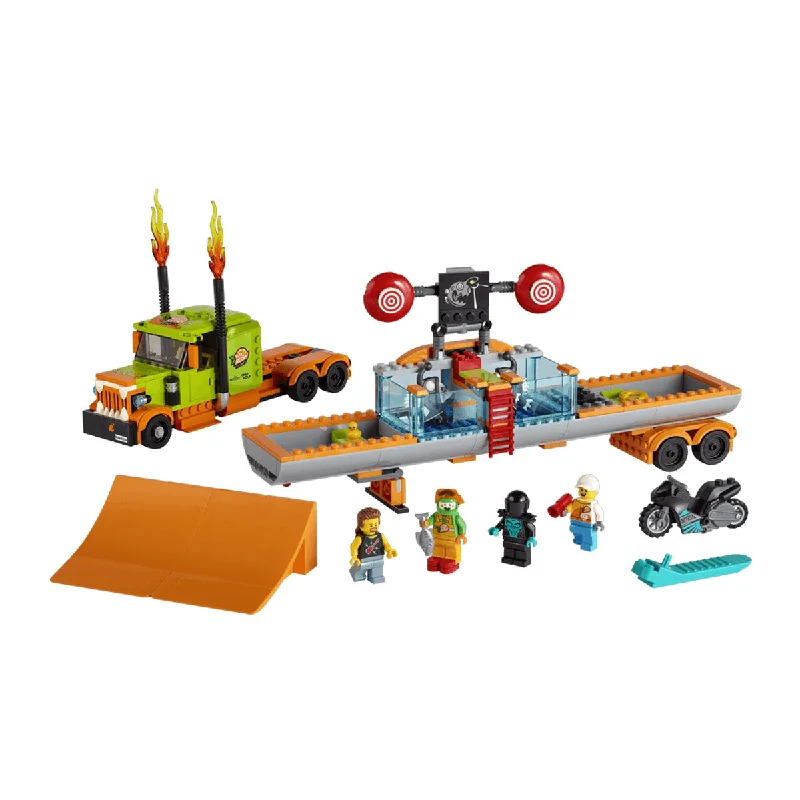 Large - Scale Solid Wood Building Blocks for Outdoor Play and Garden StructuresLEGO - City Stunt Stunt Show Truck 60294 Large - Scale Solid Wood Building Blocks for Outdoor Play and Garden StructuresLEGO - City Stunt Stunt Show Truck 60294