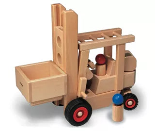Stapelstein Toy Remote - Controlled Cars for Boys Aged 6 - 10Fagus houten heftruck F10.43 Stapelstein Toy Remote - Controlled Cars for Boys Aged 6 - 10Fagus houten heftruck F10.43