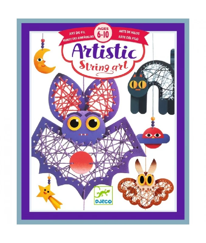 STEM - Focused Stapelstein Toy Robotics Kits for Middle - School StudentsDjeco artistic string art night time STEM - Focused Stapelstein Toy Robotics Kits for Middle - School StudentsDjeco artistic string art night time