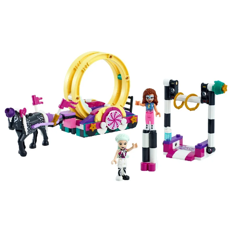 Eco - Conscious Solid Wood Building Blocks with a Nature - Inspired Pattern SetLEGO Friends Magical Acrobatics - 41686 Eco - Conscious Solid Wood Building Blocks with a Nature - Inspired Pattern SetLEGO Friends Magical Acrobatics - 41686