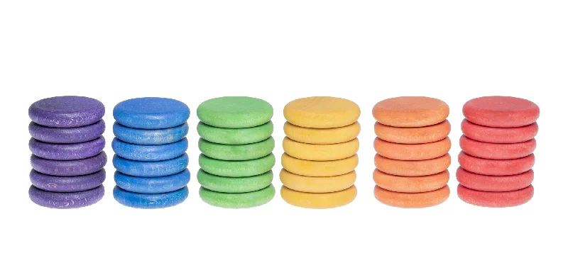 Stapelstein Toy Interactive Musical Instruments for PreschoolersGrapat 36 coins (6 colors) Stapelstein Toy Interactive Musical Instruments for PreschoolersGrapat 36 coins (6 colors)