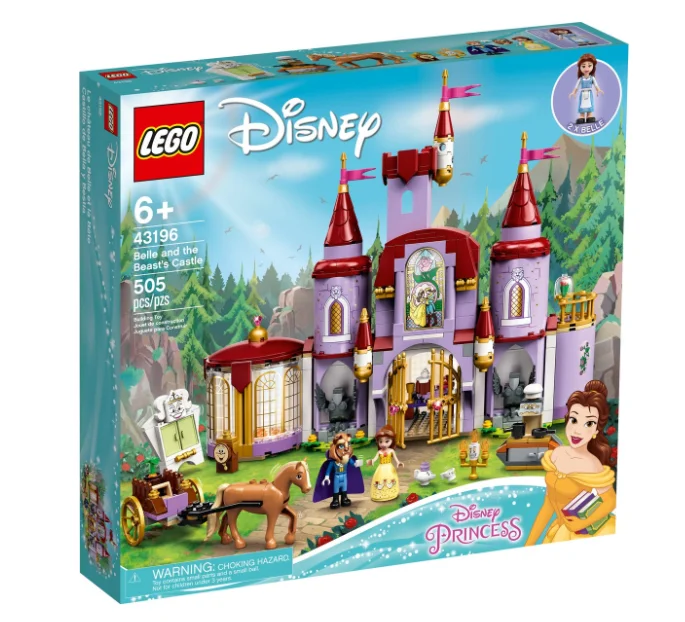 Eco - Friendly Solid Wood Building Blocks with Smooth Edges for Safe ConstructionLEGO Belle and the Beast's Castle Eco - Friendly Solid Wood Building Blocks with Smooth Edges for Safe ConstructionLEGO Belle and the Beast's Castle