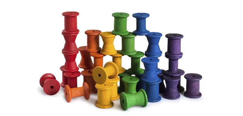 STEM - Focused Stapelstein Toy Robotics Kits for Middle - School StudentsGrapat 36 spools STEM - Focused Stapelstein Toy Robotics Kits for Middle - School StudentsGrapat 36 spools