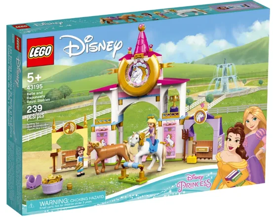 Hand - Made Wooden Building Blocks with a Transportation - Themed CollectionLEGO Belle and Rapunzel's Royal Stables Hand - Made Wooden Building Blocks with a Transportation - Themed CollectionLEGO Belle and Rapunzel's Royal Stables