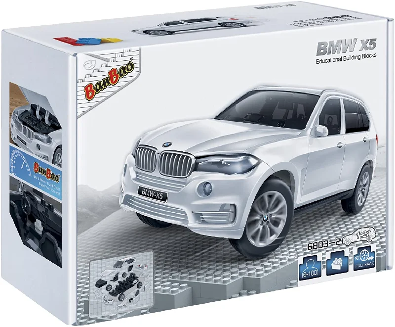 Eco - Conscious Solid Wood Building Blocks with a Nature - Inspired Pattern SetBMW Car Banbao Blocks 6803 Eco - Conscious Solid Wood Building Blocks with a Nature - Inspired Pattern SetBMW Car Banbao Blocks 6803