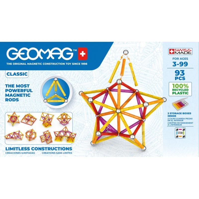 High - Quality Solid Wooden Building Blocks with Magnetic Inserts for Added StabilityGeomag Green Line Color - 93 Piece High - Quality Solid Wooden Building Blocks with Magnetic Inserts for Added StabilityGeomag Green Line Color - 93 Piece