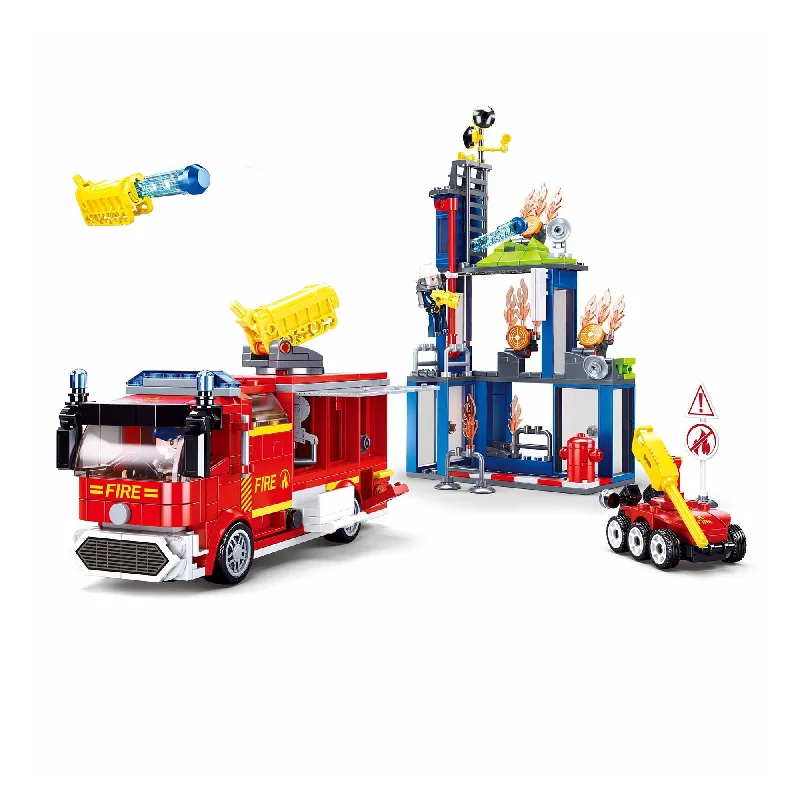 Hand - Carved Wooden Building Blocks with Alphabet and Number EngravingsPlayzu By Sluban Fire Fighting Training Center Building Blocks Toys || 6years++ Hand - Carved Wooden Building Blocks with Alphabet and Number EngravingsPlayzu By Sluban Fire Fighting Training Center Building Blocks Toys || 6years++
