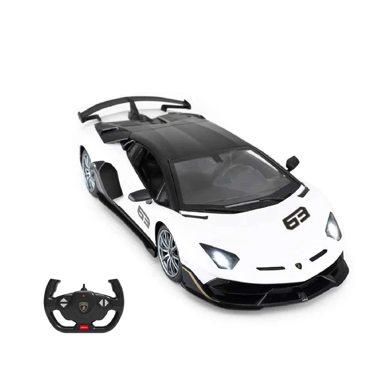 Kids' Plastic Pedal - Powered Tricycle with a Storage Basket and Safety FeaturesToy Model Sport Car 1:14 Scale with Remote Control Lamborghini Aventador SVJ | White Kids' Plastic Pedal - Powered Tricycle with a Storage Basket and Safety FeaturesToy Model Sport Car 1:14 Scale with Remote Control Lamborghini Aventador SVJ | White