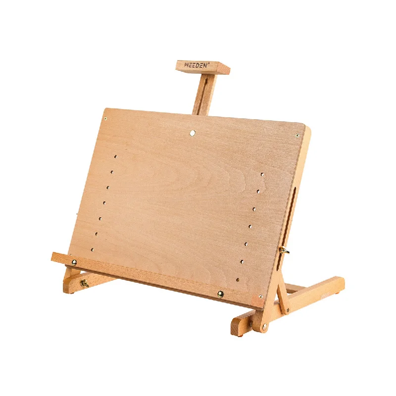 Natural Finish Wooden Scroll Bars for Displaying Traditional Chinese PaintingsMEEDEN Large H-Frame Adjustable Tabletop Easel Natural Finish Wooden Scroll Bars for Displaying Traditional Chinese PaintingsMEEDEN Large H-Frame Adjustable Tabletop Easel