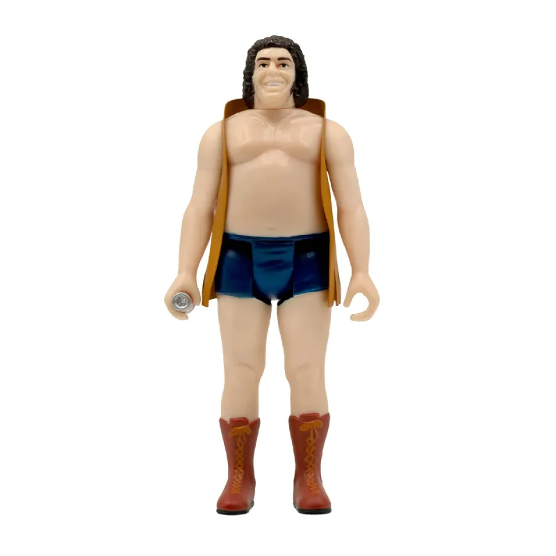 Power Rangers Red Ranger Action Figure with Morpher and BlasterAndre The Giant with Vest 3.75 Inch ReAction Figure Power Rangers Red Ranger Action Figure with Morpher and BlasterAndre The Giant with Vest 3.75 Inch ReAction Figure