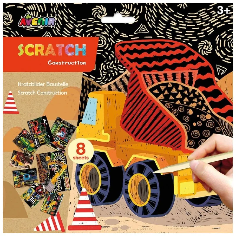 HO - Scale Model Railway Set with a Mountain - Themed Landscape and TunnelAvenir Scratch Art - Construction