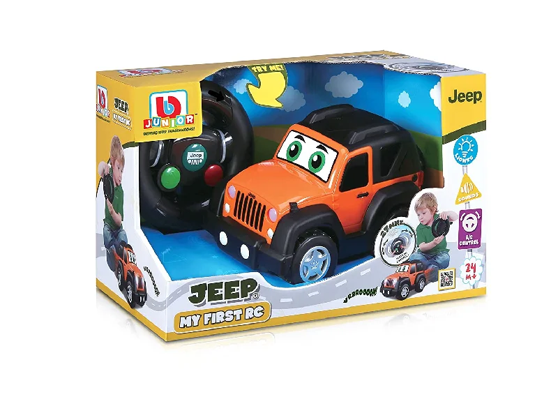 Battery - Operated Toddler Ride - On Electric Car in Pink with Music and LightsBb Junior - Jeep My First RC Jeep Wrangler Battery - Operated Toddler Ride - On Electric Car in Pink with Music and LightsBb Junior - Jeep My First RC Jeep Wrangler