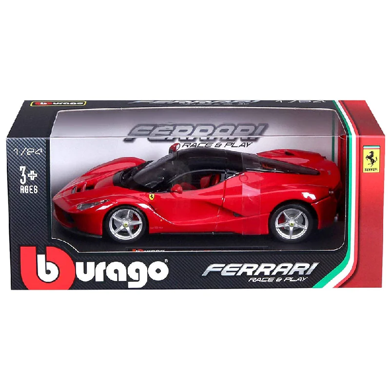 Slot Car Racing Set featuring Formula 1 Cars and a Multilane TrackBburago Die Cast Race & Play La Ferrari Car Asst 1:24 Scale - Red Slot Car Racing Set featuring Formula 1 Cars and a Multilane TrackBburago Die Cast Race & Play La Ferrari Car Asst 1:24 Scale - Red