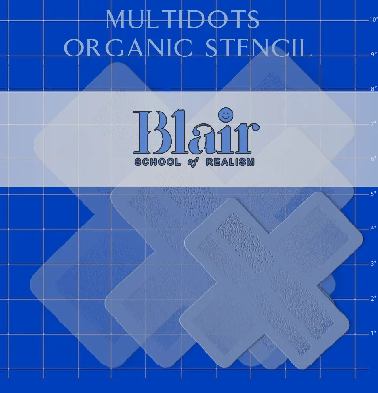 Wooden Sketchbook Covers with Elastic Closures for Protecting ArtworkBlair Stencil - Multidots Wooden Sketchbook Covers with Elastic Closures for Protecting ArtworkBlair Stencil - Multidots
