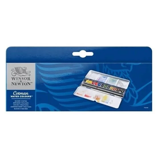 BLUE BOX 12 HALF PANS SET