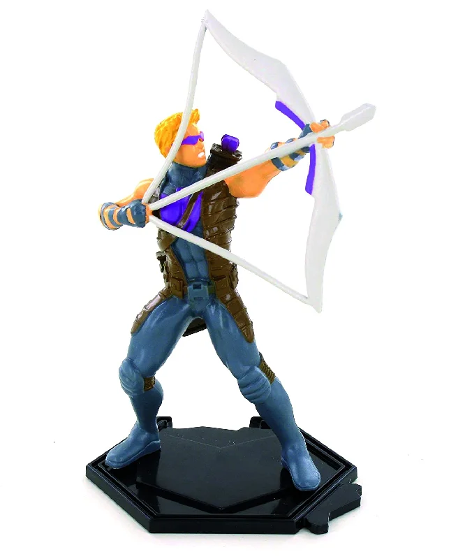 G.I. Joe Snake Eyes Action Figure with Stealth Suit and Ninja WeaponsComansi Hawkeye Figurine - 9 cm G.I. Joe Snake Eyes Action Figure with Stealth Suit and Ninja WeaponsComansi Hawkeye Figurine - 9 cm