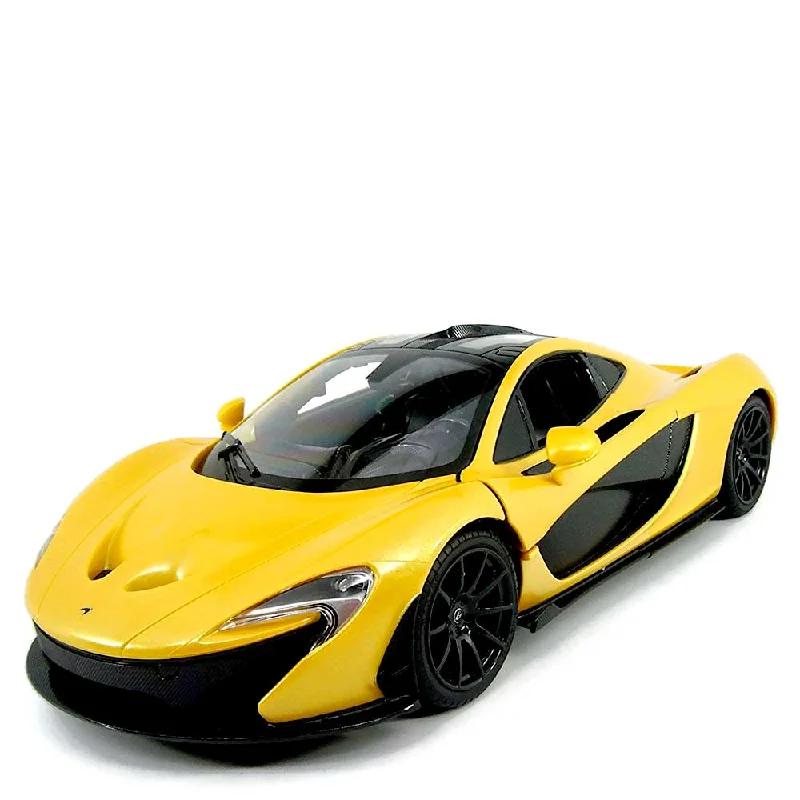 Battery - Powered Miniature Train for Indoor Home Layouts with Sound EffectsToy Model Sport Car 1:14 Scale with RC McLaren P1 With Lights and Open Doors | Yellow Battery - Powered Miniature Train for Indoor Home Layouts with Sound EffectsToy Model Sport Car 1:14 Scale with RC McLaren P1 With Lights and Open Doors | Yellow