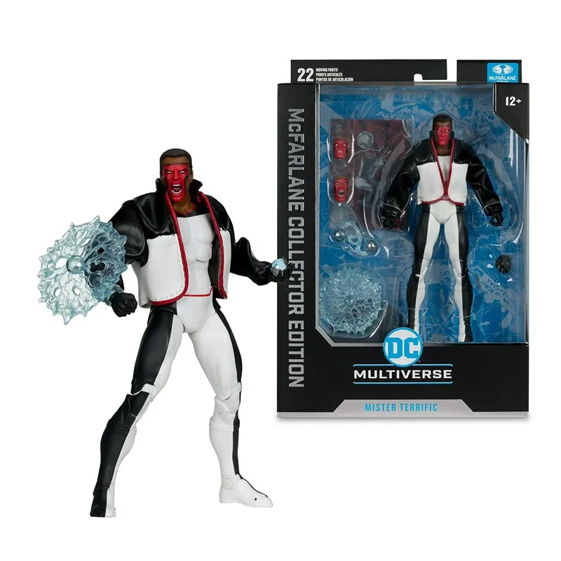 Pokémon Pikachu Action Figure with Electric - Charge LED and Poké BallDC Multiverse Mr. Terrific McFarlane Collector Edition 7" Inch Scale Action Figure - McFarlane Toys Pokémon Pikachu Action Figure with Electric - Charge LED and Poké BallDC Multiverse Mr. Terrific McFarlane Collector Edition 7" Inch Scale Action Figure - McFarlane Toys
