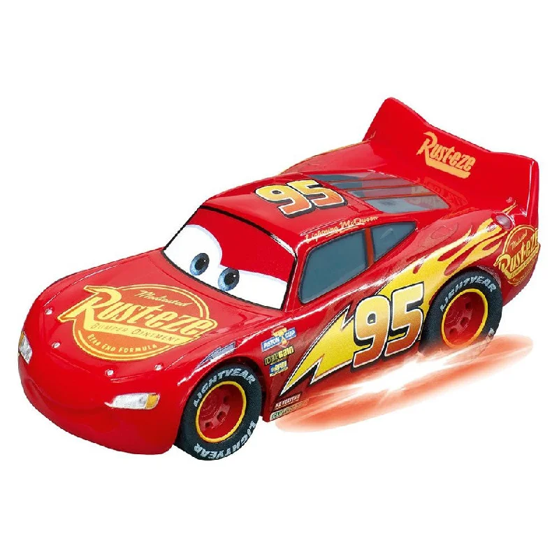 Slot Car Racing Set featuring Formula 1 Cars and a Multilane TrackDisney Pixar Cars Lightning McQueen Neon Nights Slot Car Racing Set featuring Formula 1 Cars and a Multilane TrackDisney Pixar Cars Lightning McQueen Neon Nights