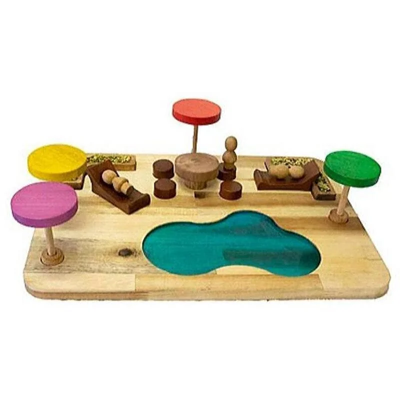 Traditional Wooden Yo - Yo with String and a Smooth Spinning Axle for Retro FunGnomes Resort Imaginative Play Set Traditional Wooden Yo - Yo with String and a Smooth Spinning Axle for Retro FunGnomes Resort Imaginative Play Set