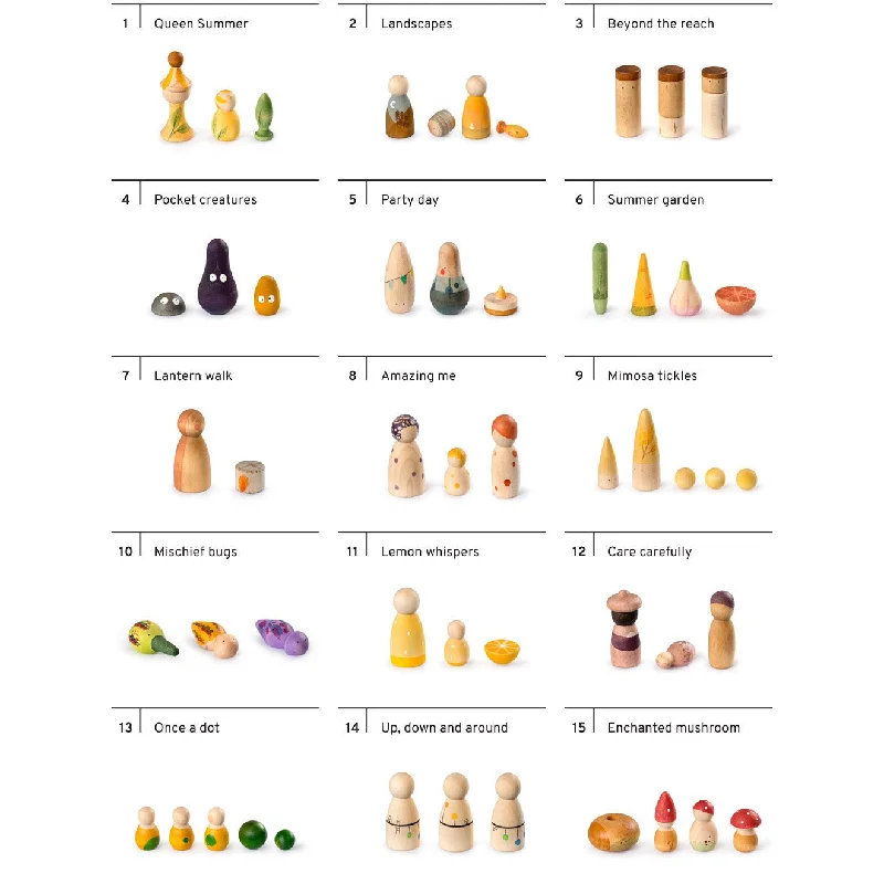 Solid Wood Stacking Cups with Different Sizes for Sensory Play and Motor SkillsGrapat lucky lucky surprise pack 3rd edition Solid Wood Stacking Cups with Different Sizes for Sensory Play and Motor SkillsGrapat lucky lucky surprise pack 3rd edition