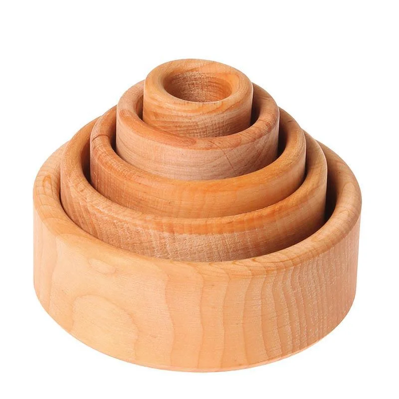 Wooden Musical Instrument Set including a Xylophone and Maracas for Little MusiciansGrimm's small stacking bowls - natural Wooden Musical Instrument Set including a Xylophone and Maracas for Little MusiciansGrimm's small stacking bowls - natural