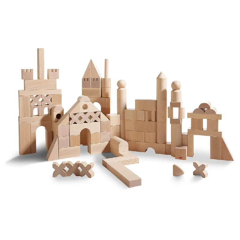 Solid Wood Construction Toy Set with Nuts, Bolts, and Tools for DIY ProjectsWooden Building Blocks - Extra Large Set Solid Wood Construction Toy Set with Nuts, Bolts, and Tools for DIY ProjectsWooden Building Blocks - Extra Large Set