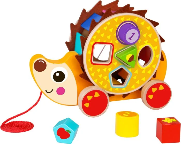 Sustainable Wood Marble Run Set with Multiple Tracks and Marble StoragePull Along Hedgehog Wheel Sustainable Wood Marble Run Set with Multiple Tracks and Marble StoragePull Along Hedgehog Wheel
