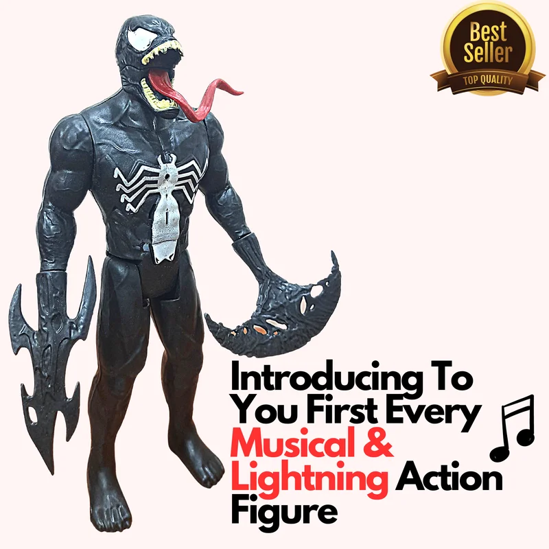 Anime Naruto Uzumaki Action Figure in Sage Mode with Multiple Hand SealsVenom Action Figure Musical | Lightning | (12 Inch) Anime Naruto Uzumaki Action Figure in Sage Mode with Multiple Hand SealsVenom Action Figure Musical | Lightning | (12 Inch)
