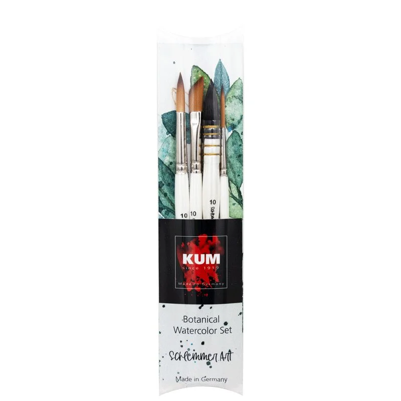 Kum Schlemmer Botanical Watercolour Brush Set