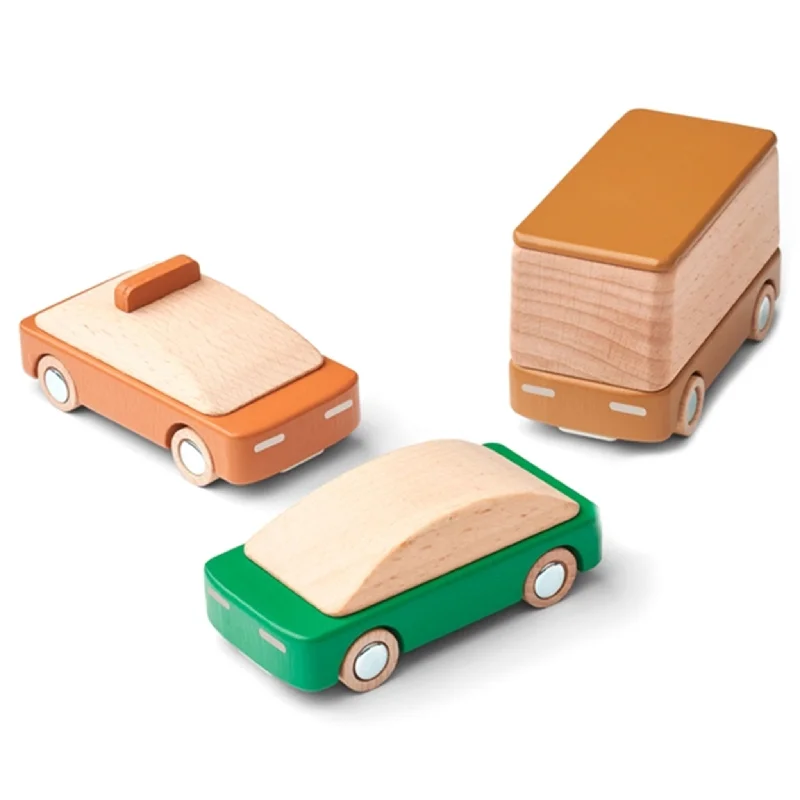 Battery - Operated Ride - On Tractor for Toddlers with Farmer - Themed AccessoriesLiewood Village Cars 3-Pack Mustard Mix Battery - Operated Ride - On Tractor for Toddlers with Farmer - Themed AccessoriesLiewood Village Cars 3-Pack Mustard Mix