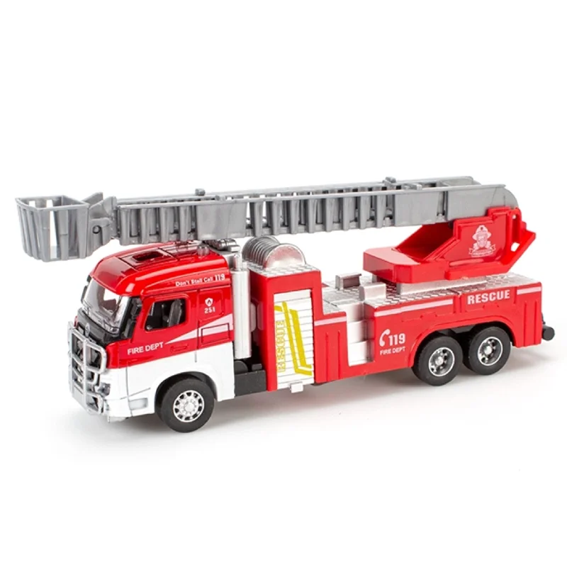 Collectible Train Set with a Steam Locomotive, Passenger Cars, and Track AccessoriesMagni Firetruck - Model 2 Collectible Train Set with a Steam Locomotive, Passenger Cars, and Track AccessoriesMagni Firetruck - Model 2