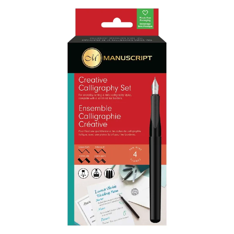 Manuscript Calligraphy Classic Nibs Set Of 5