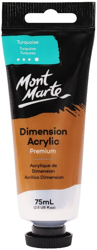 Wooden Stencil Brushes for Applying Patterns in Folk Art HandicraftsMont Marte Premium Heavy Body Dimension Acrylic Paint 75ml Turquoise Wooden Stencil Brushes for Applying Patterns in Folk Art HandicraftsMont Marte Premium Heavy Body Dimension Acrylic Paint 75ml Turquoise