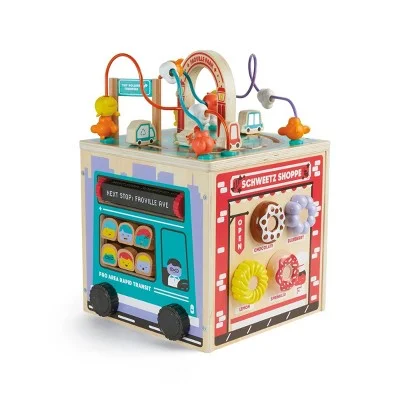 Transformers Optimus Prime Action Figure with Convertible Vehicle Mode and Battle AxeFAO Schwarz Busy City Wooden Activity Cube Transformers Optimus Prime Action Figure with Convertible Vehicle Mode and Battle AxeFAO Schwarz Busy City Wooden Activity Cube