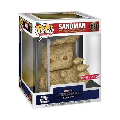 Stranger Things Eleven Action Figure with Psychic - Energy Effect and Demogorgon TargetFunko POP! Deluxe Spider-Man: No Way Home - Sandman - Ages 3+