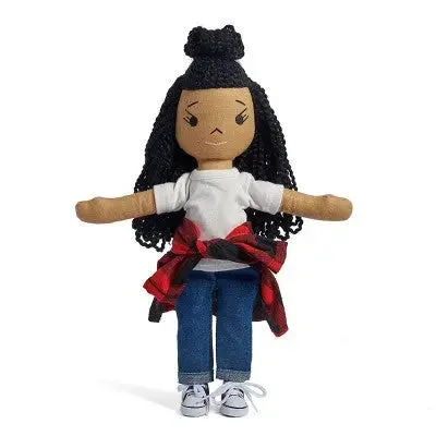 Hello Kitty Action Figure with Bow - Adorned Outfit and Miniature Sanrio ItemsHarperIman Frankie 14'' Handmade Linen Plush Doll, Puppet Toy Hello Kitty Action Figure with Bow - Adorned Outfit and Miniature Sanrio ItemsHarperIman Frankie 14'' Handmade Linen Plush Doll, Puppet Toy