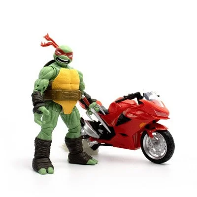 Hello Kitty Action Figure with Bow - Adorned Outfit and Miniature Sanrio ItemsNew - The Loyal Subjects TMNT Raphael with Motorcycle Deluxe Box Hello Kitty Action Figure with Bow - Adorned Outfit and Miniature Sanrio ItemsNew - The Loyal Subjects TMNT Raphael with Motorcycle Deluxe Box