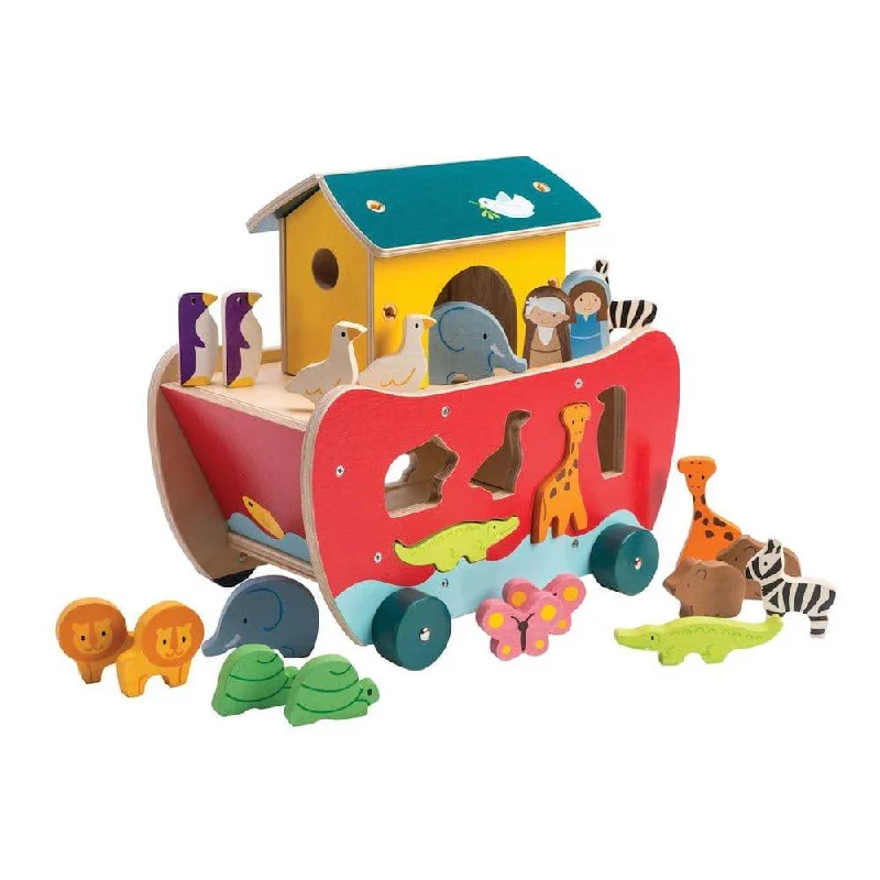 Handmade Wooden ABC Puzzle with Raised Letters for Tactile Learning ExperienceNoah's Ark Shape Sorter Handmade Wooden ABC Puzzle with Raised Letters for Tactile Learning ExperienceNoah's Ark Shape Sorter