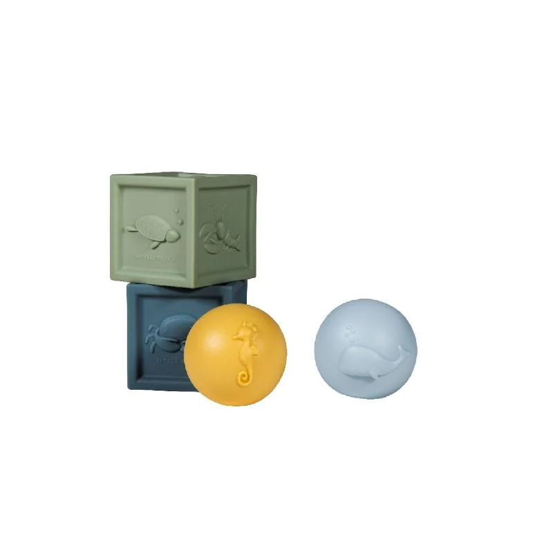 Solid Wood Stacking Cups with Different Sizes for Sensory Play and Motor SkillsOcean Cubes & Ball set Solid Wood Stacking Cups with Different Sizes for Sensory Play and Motor SkillsOcean Cubes & Ball set