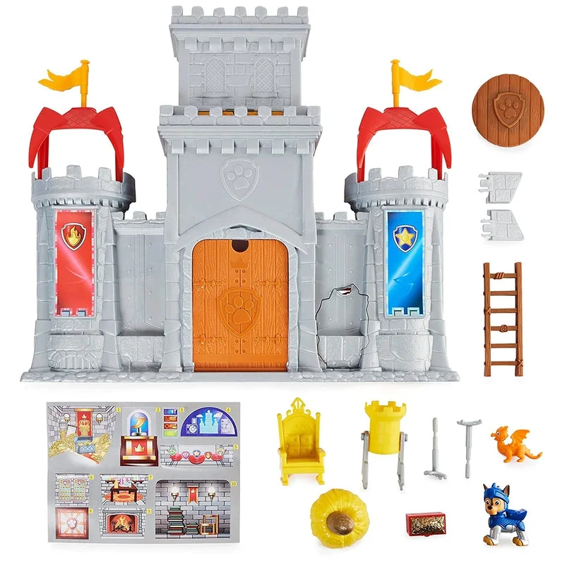 Disney Frozen Elsa Action Figure with Sparkling Dress and Magic WandPAW Patrol Chase Rescue Knights Castle HQ Transforming 11 Pcs Playset with Chase and Mini Dragon Draco Action Figures Disney Frozen Elsa Action Figure with Sparkling Dress and Magic WandPAW Patrol Chase Rescue Knights Castle HQ Transforming 11 Pcs Playset with Chase and Mini Dragon Draco Action Figures