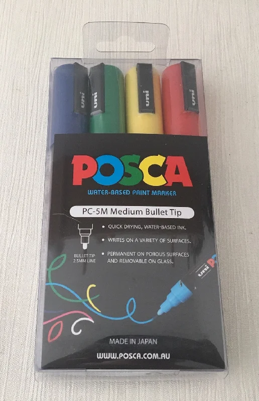 Natural Finish Wooden Scroll Bars for Displaying Traditional Chinese PaintingsPosca Paint Marker PC-5M 1.8-2.5mm Bullet Tip 4 Piece Pack Primary Colour Natural Finish Wooden Scroll Bars for Displaying Traditional Chinese PaintingsPosca Paint Marker PC-5M 1.8-2.5mm Bullet Tip 4 Piece Pack Primary Colour